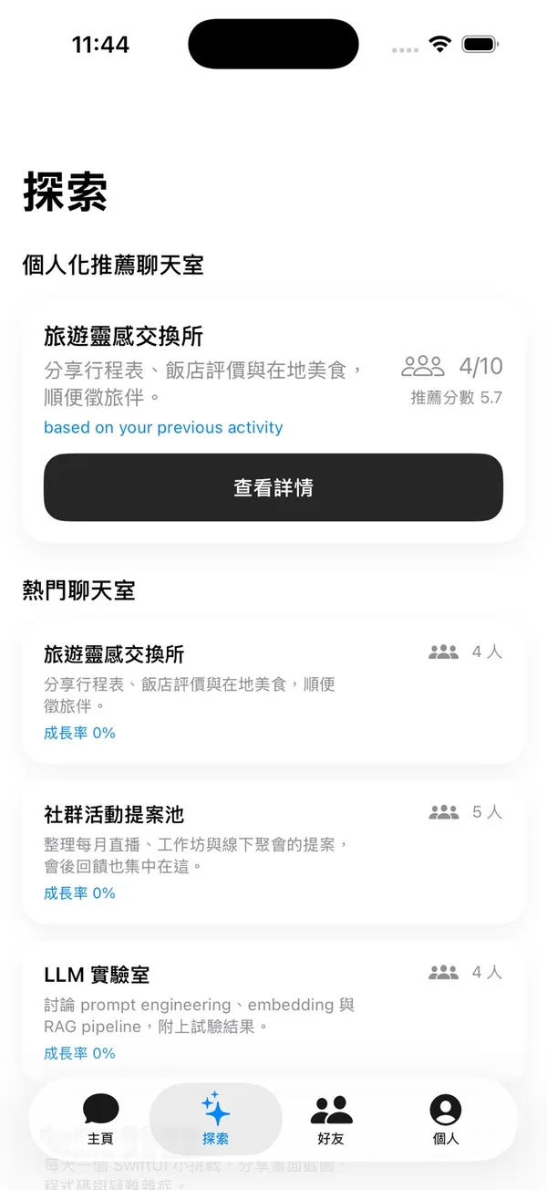 Topichat 匿名社群 App